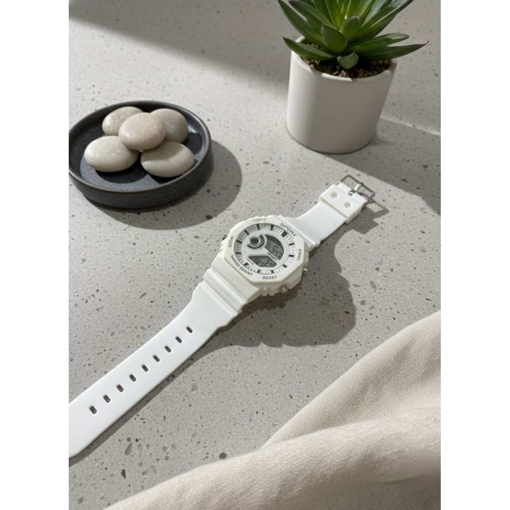 Dearga - Jam tangan Pria Wanita Digital Couple Sport