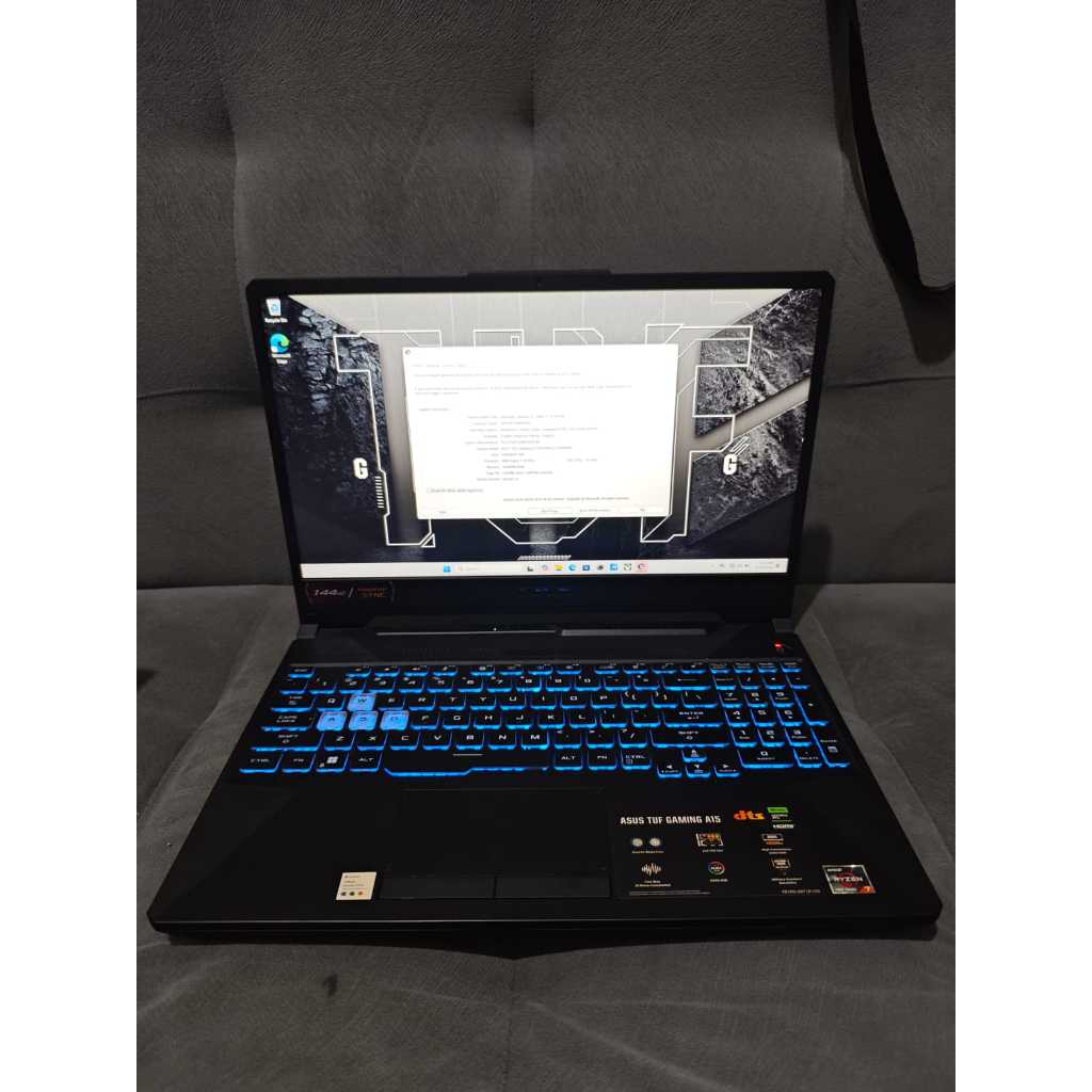 Asus tuf Gaming A15 FA506NFR KENCENG, MANTEP DAN MULUS