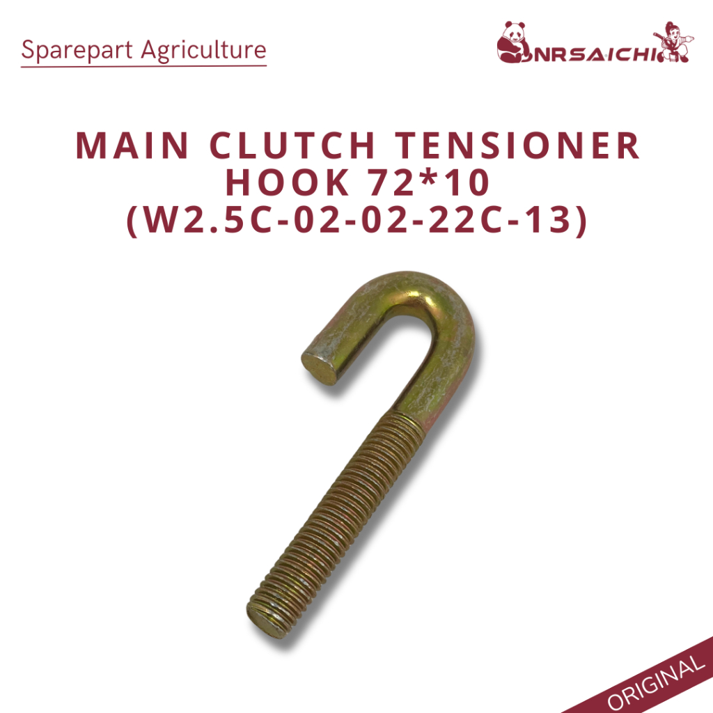 MAIN CLUTCH TENSIONER HOOK 72 X 10 Sparepart Combine Harvester Maxxi Bimo 102 NR