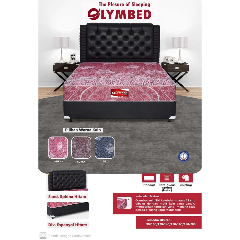 KASUR SPRINGBED BIGLAND OLYMBED