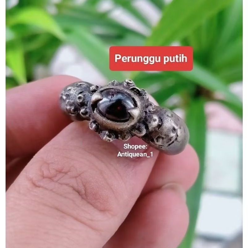 Cincin perunggu putih LANGKA kuno sepuh temuan sungai 23