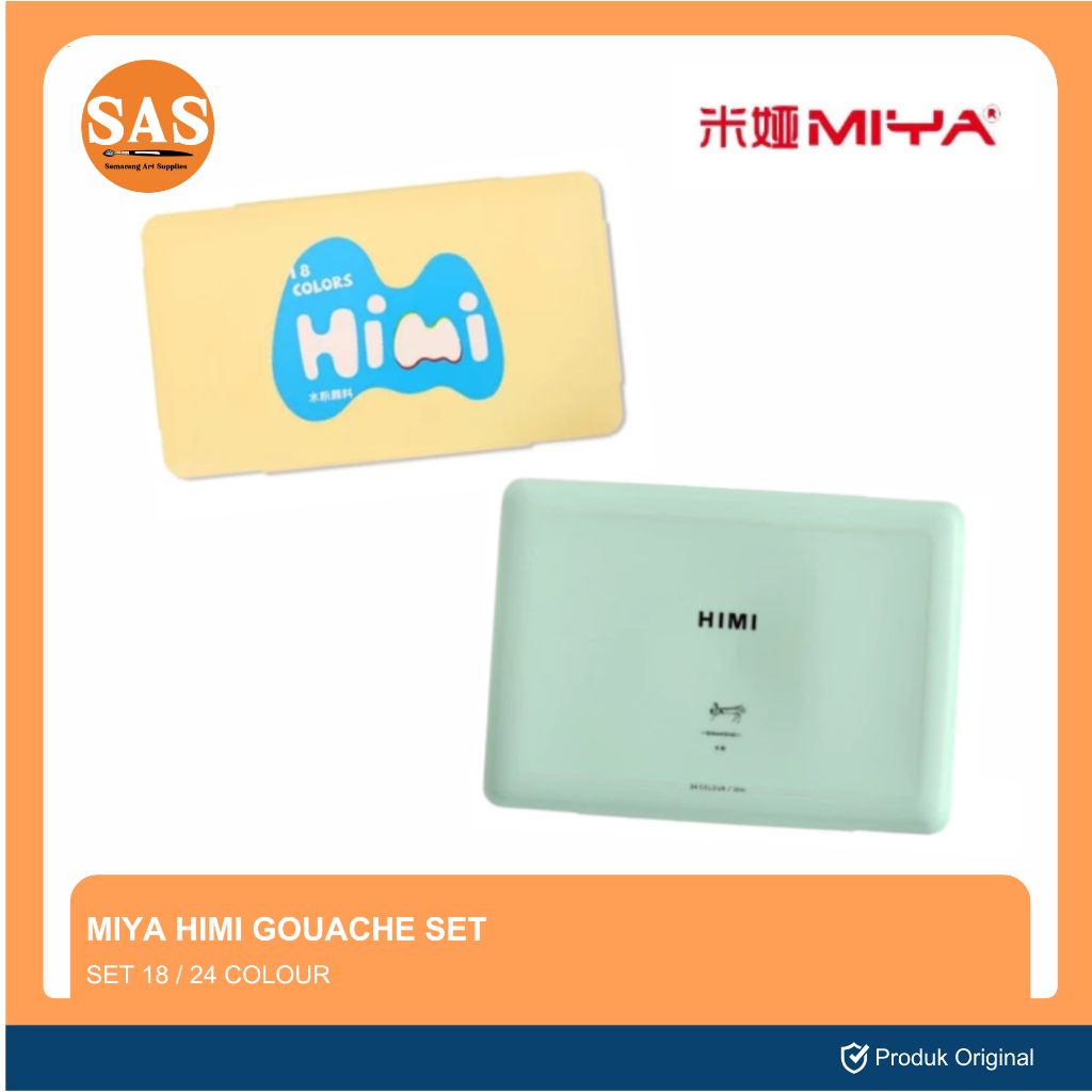 HIMI MIYA - Gouache 18 & 24 colour - SAS