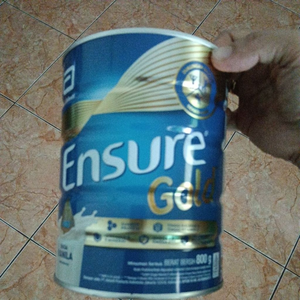 kaleng bekas susu ensure 800gram