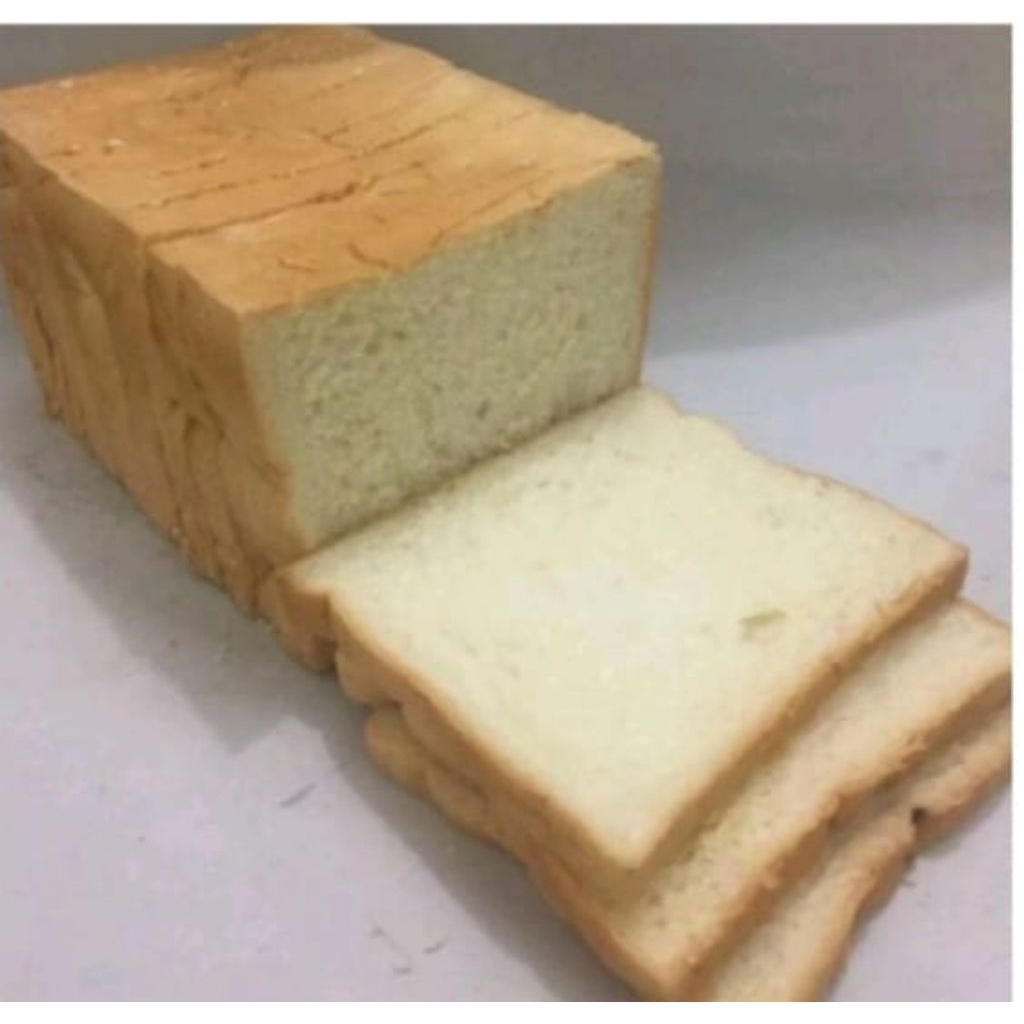 roti tawar empuk . roti tawar murah . roti tawar lembut 1bungkus  isi 10 tiris