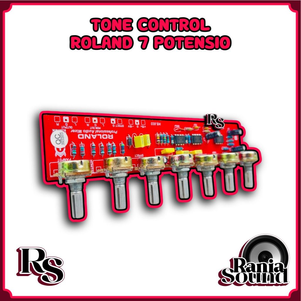 Tone Control Mixer Roland 7 Potensio ups