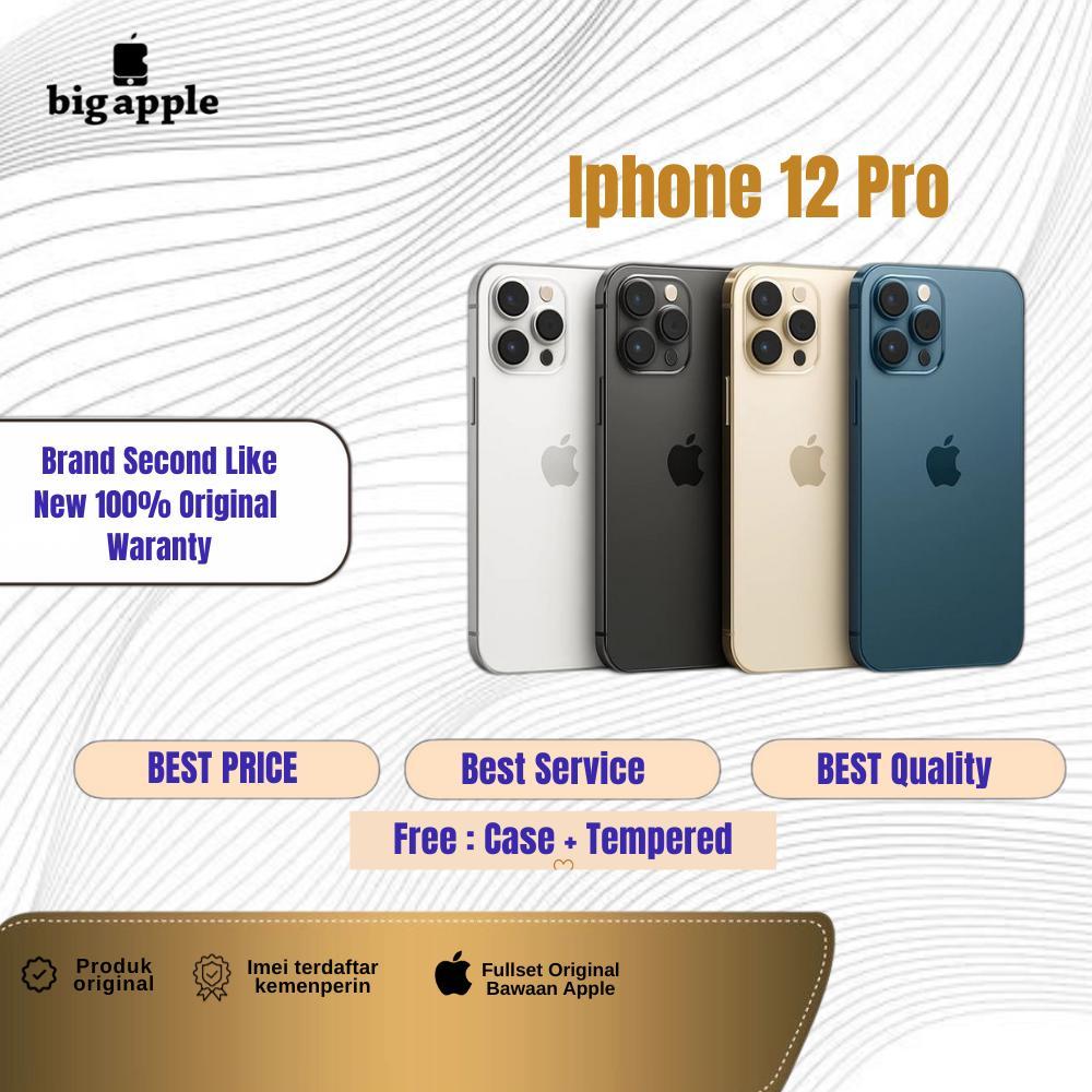 SECOND LIKE NEW iPhone 12 Pro  128GB 256GB 512GB Gold Graphite Silver Pacific Blue