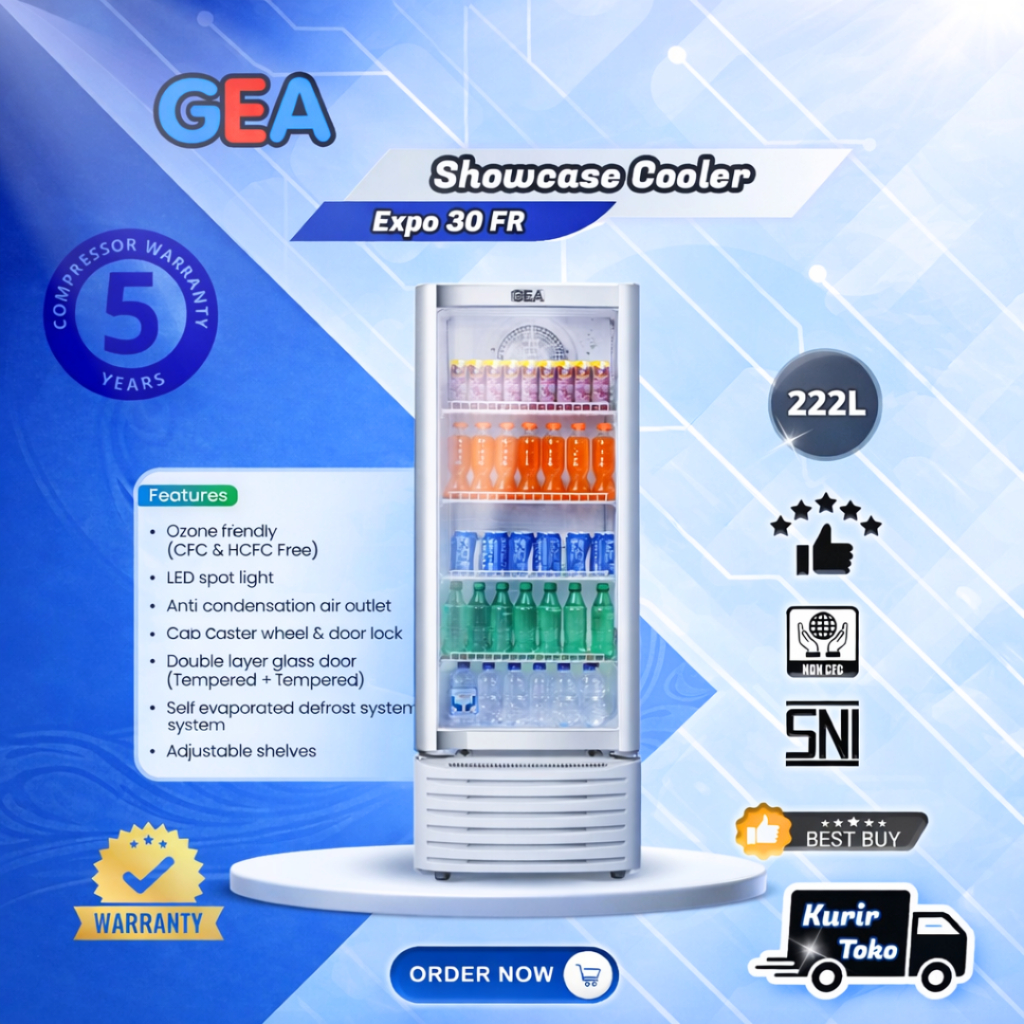 SHOWCASE GEA EXPO-30 FR LEMARI PENDINGIN