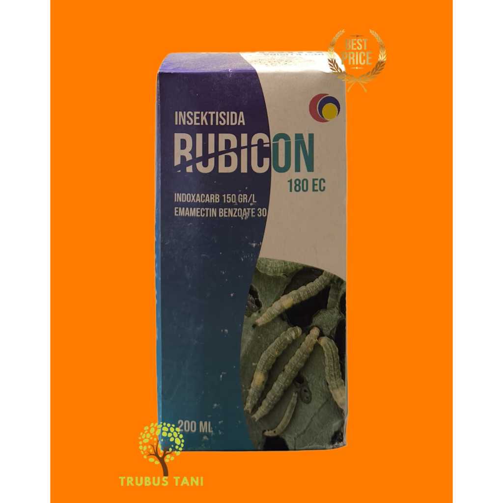 Insektisida Rubicon 180EC 250ml Ulat Kubis Jagung