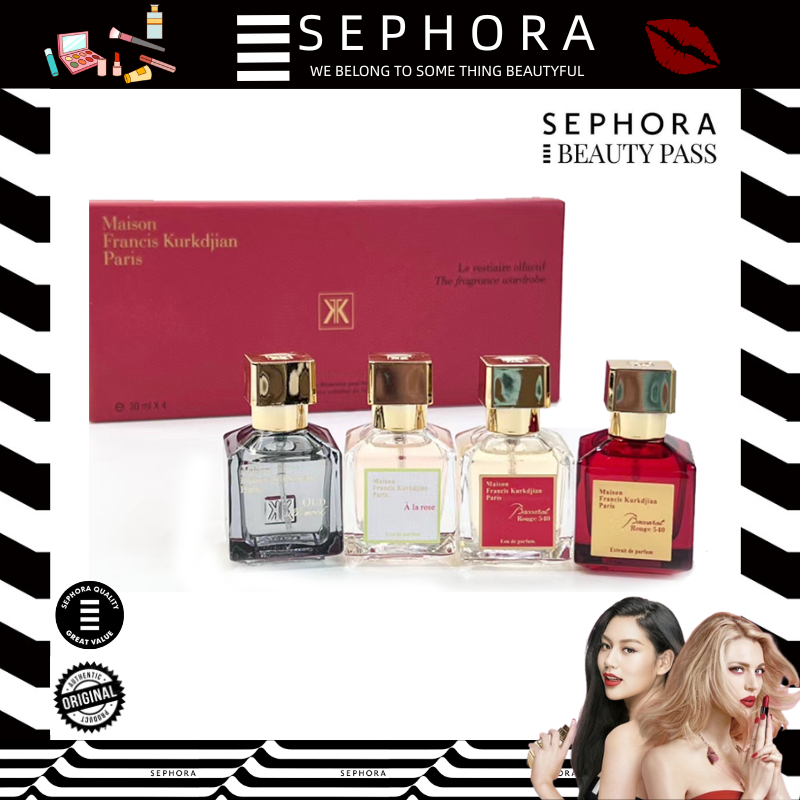 Parfum baccarat GIFT SET 30ml x 4pc/Maison Francis Kurkdjian Baccarat Rouge 540 EXTRAIT DE PARFUM ED