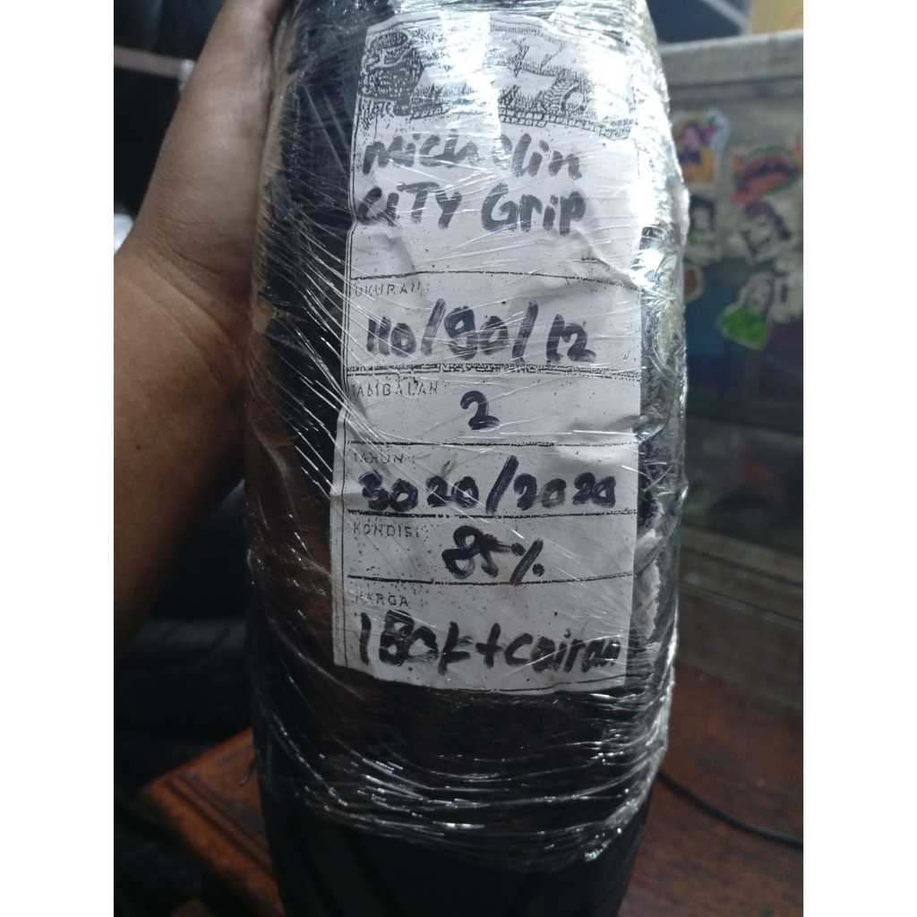 BAN COPOTAN MICHELIN CITY GRIP RING 12 UKURAN 110 90 12 KODE3020