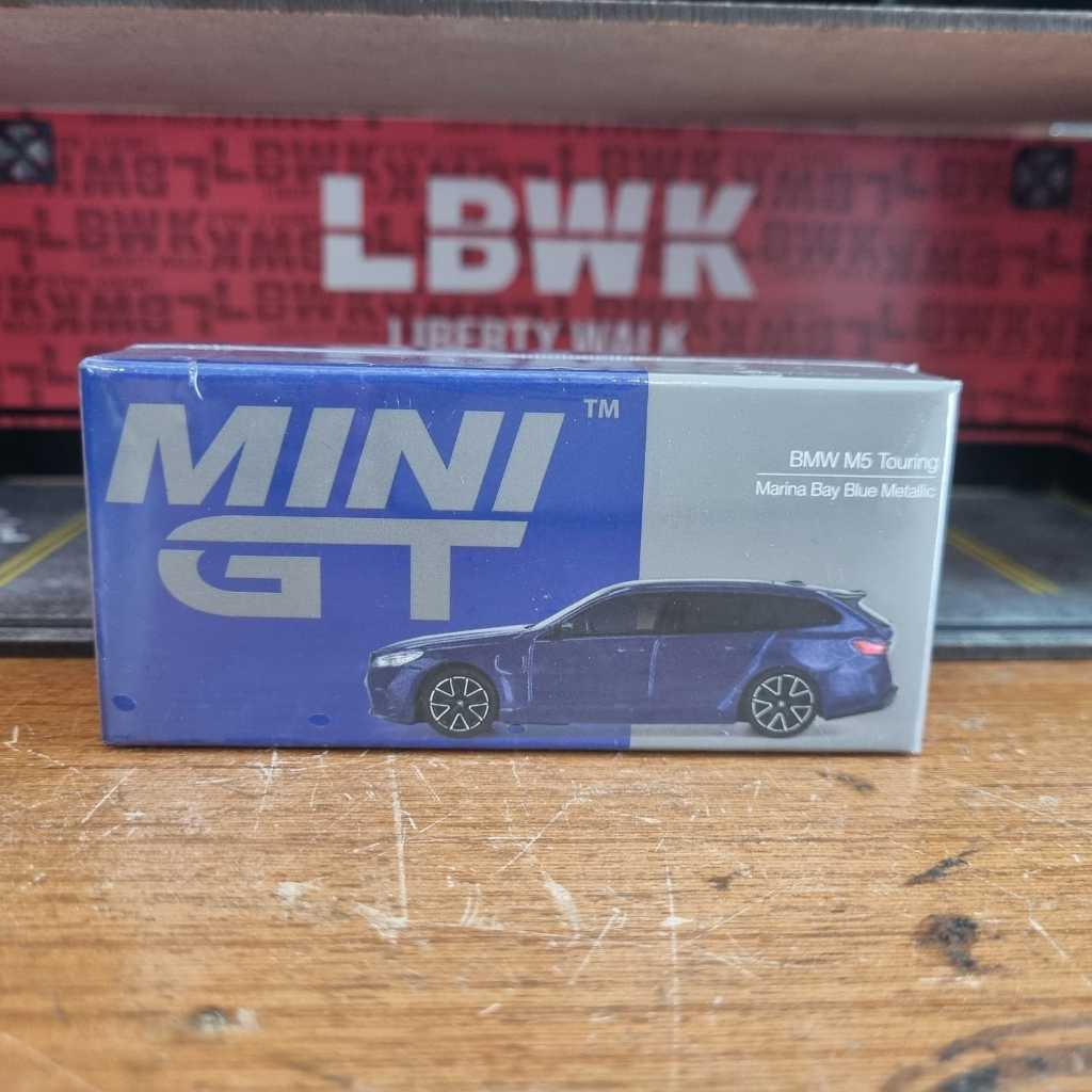 Mini GT 1080 BMW M5 Touring Marina Bay Blue Metallic