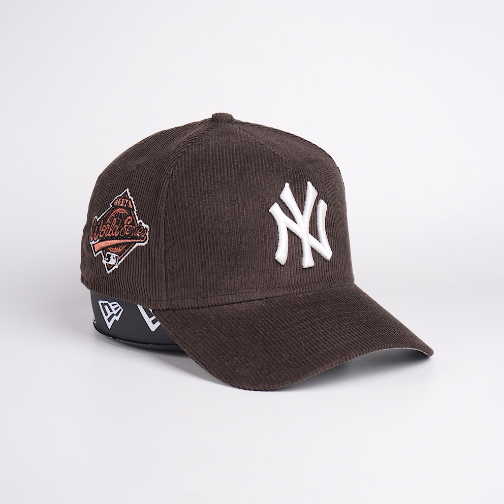 topi new era original new york yankees brown corduroy prime