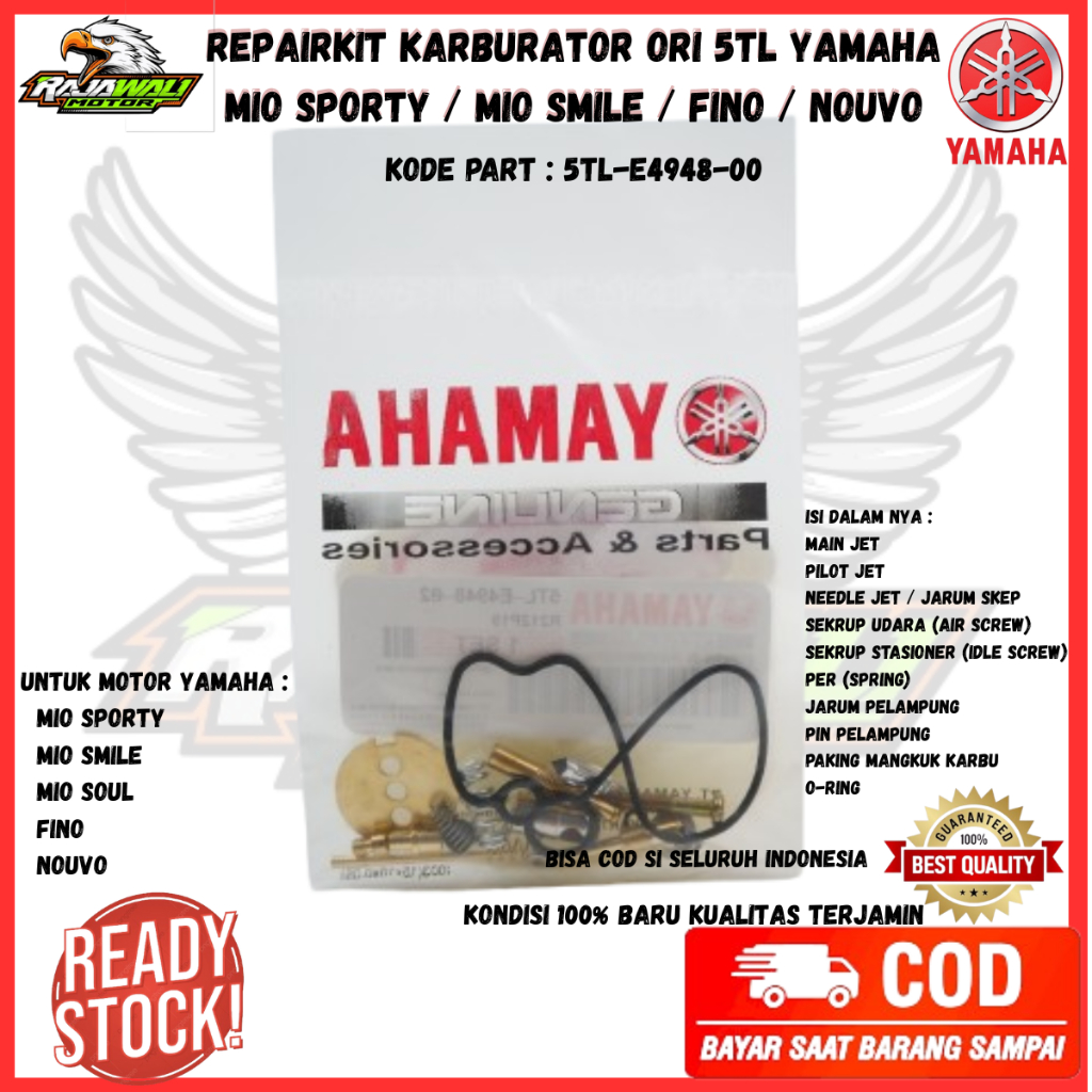 Repair Kit Karburator Mio Sporty Original 5TL-E4948-00