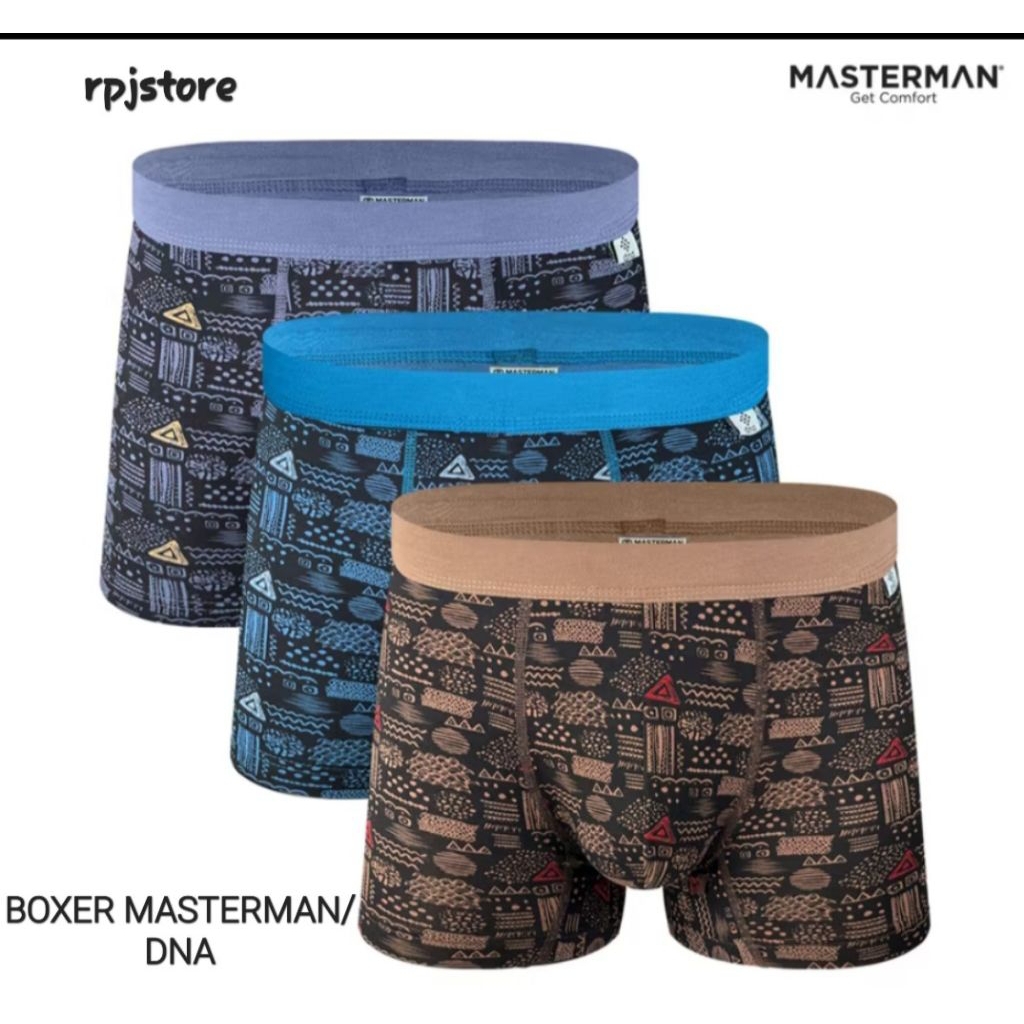 BOXER/CELANA DALAM PRIA MASTERMAN/DNA