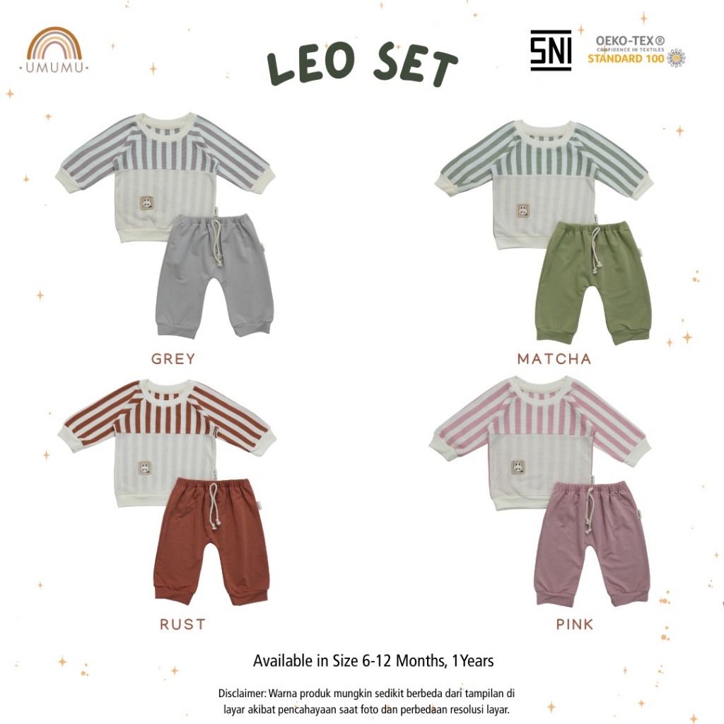 UMUMU LEO SET / SETELAN ANAK