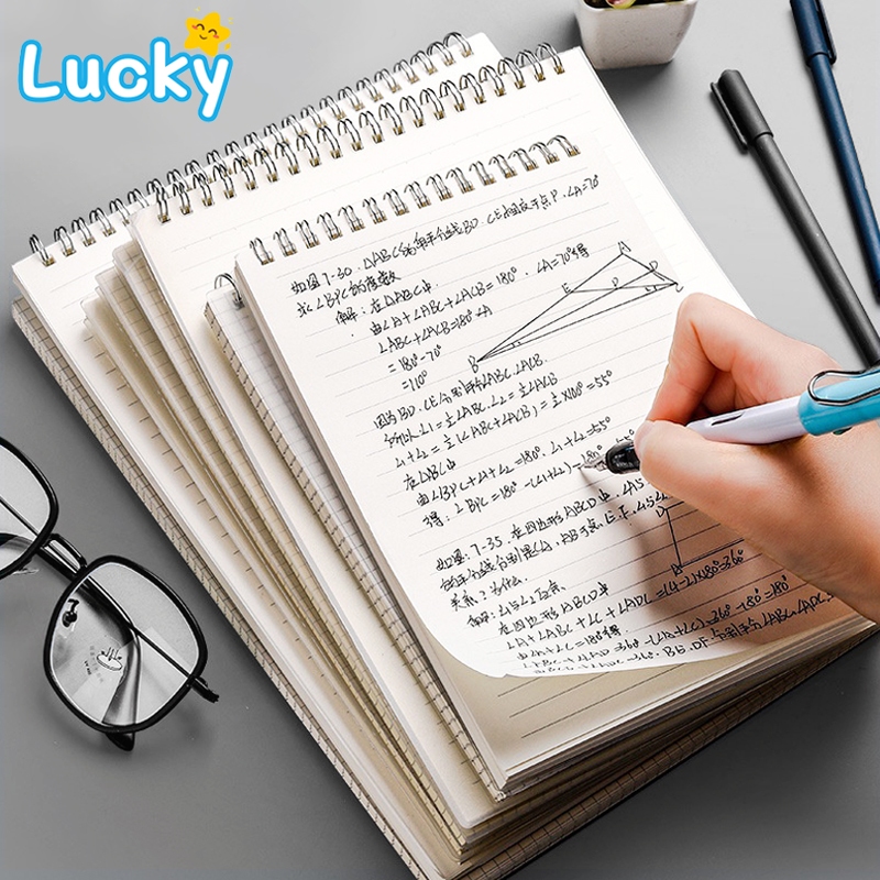 Buku Notebook Ring Atas A5 A4 B5 Notebook Spiral Vertikal Ring Atas Notepad Agenda Spiral Vertikal B