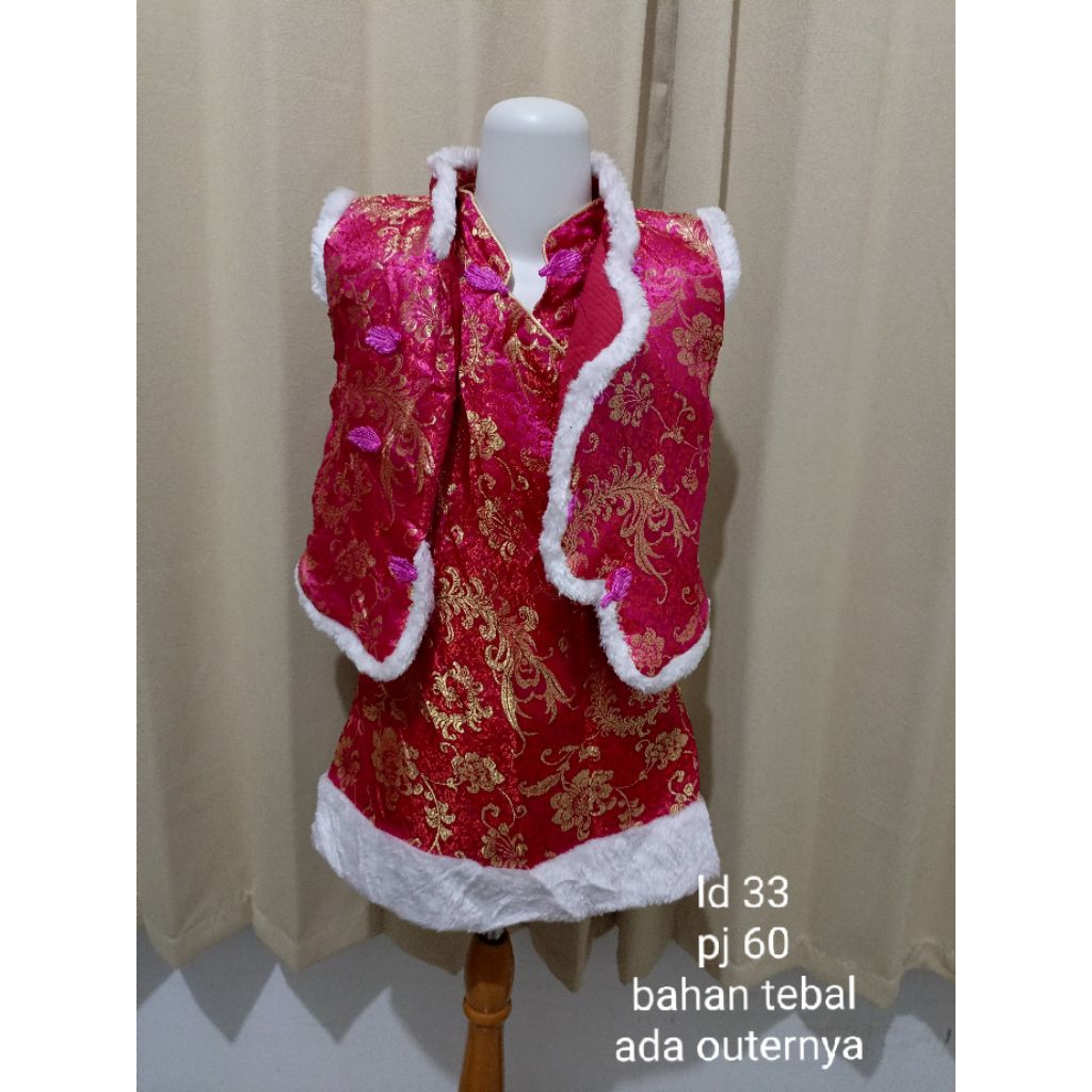 cheongsam anak premium preloved