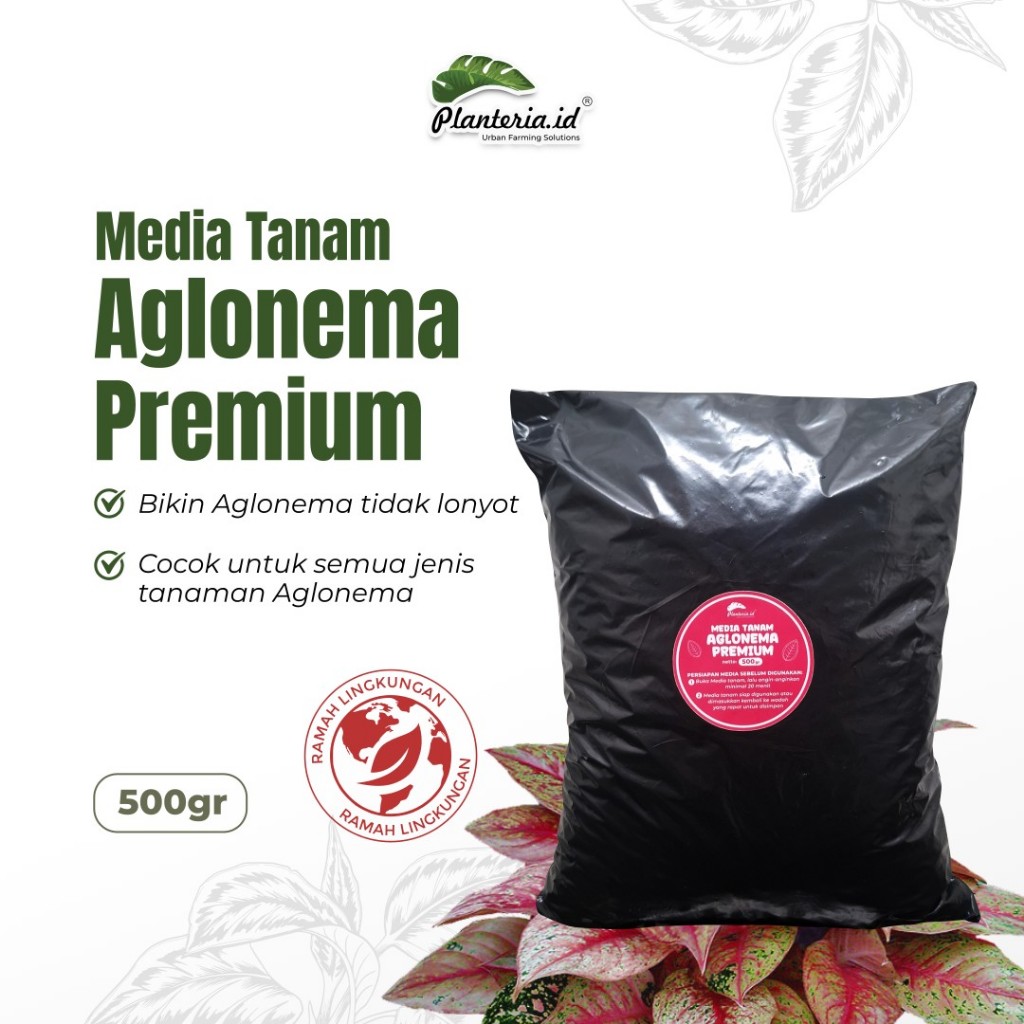 Media Tanam Organik Aglonema Premium 500 gram media tanam aglonema
