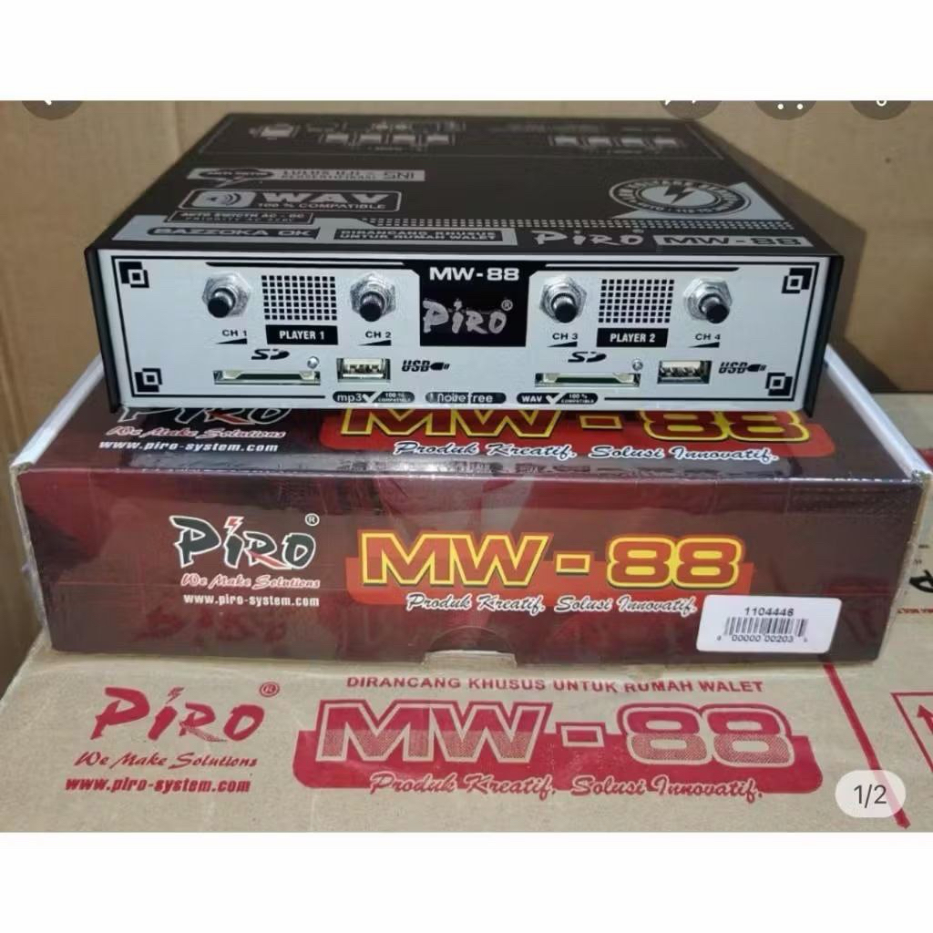 Ampli Walet MW 88 Anti Petir Amplifier Walet Piro MW 88 MW88