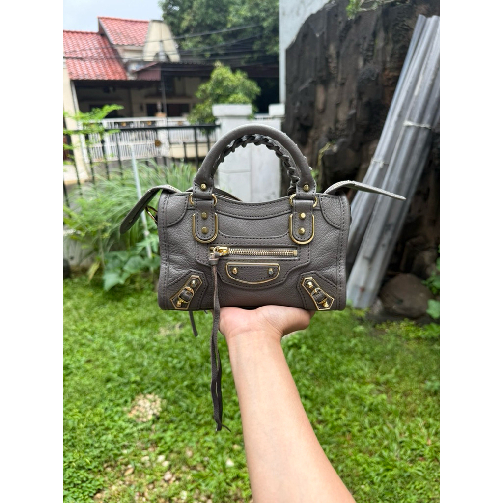 Balenciaga City Nano Grey Preloved