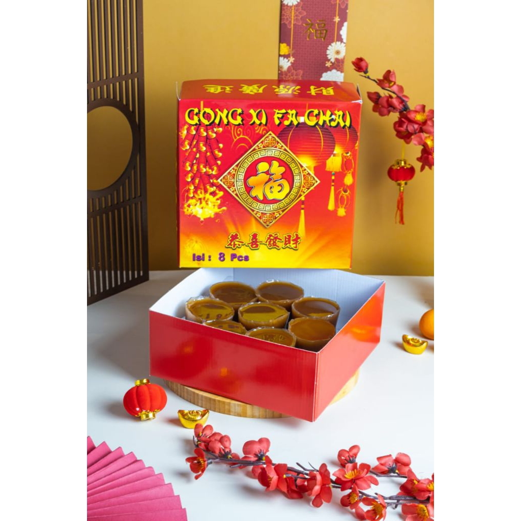 Kue Bakul / Ti Kue / Kue Keranjang Medan Isi 2 / 4 / 8