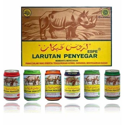 Larutan Penyegar Cap Badak (1 Dus isi 24) Kaleng 320 ML