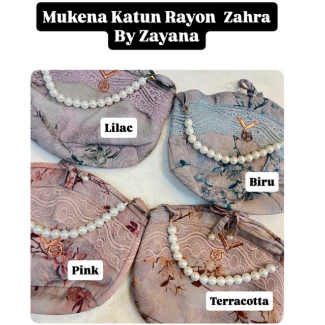 Mukena Katun Rayon Zahra by Zayana