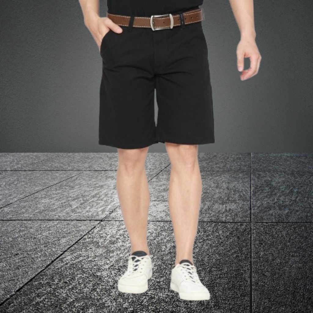 [QNA] Celana chino Pendek Pria dewasa PREMIUM Polos Distro Chinos Santai Nyaman
