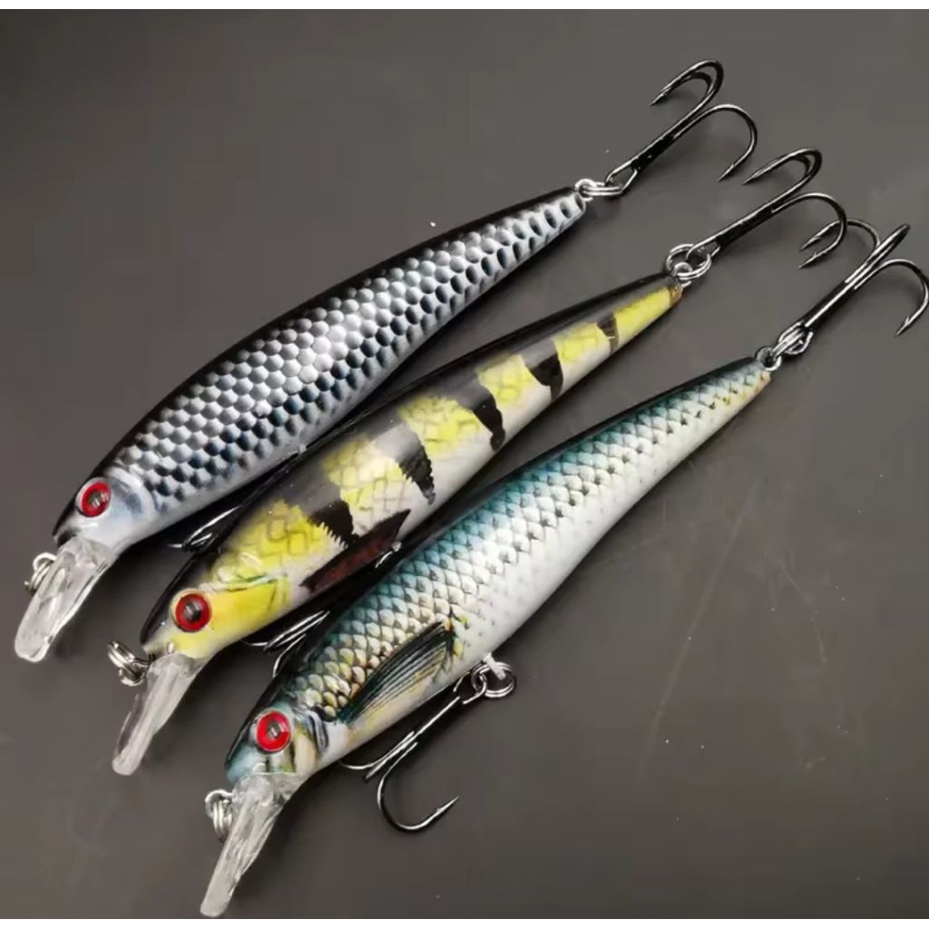 UMPAN PANCING LURE CASTING MINOW 4D REALIS 11CM/10GR - FLOATING