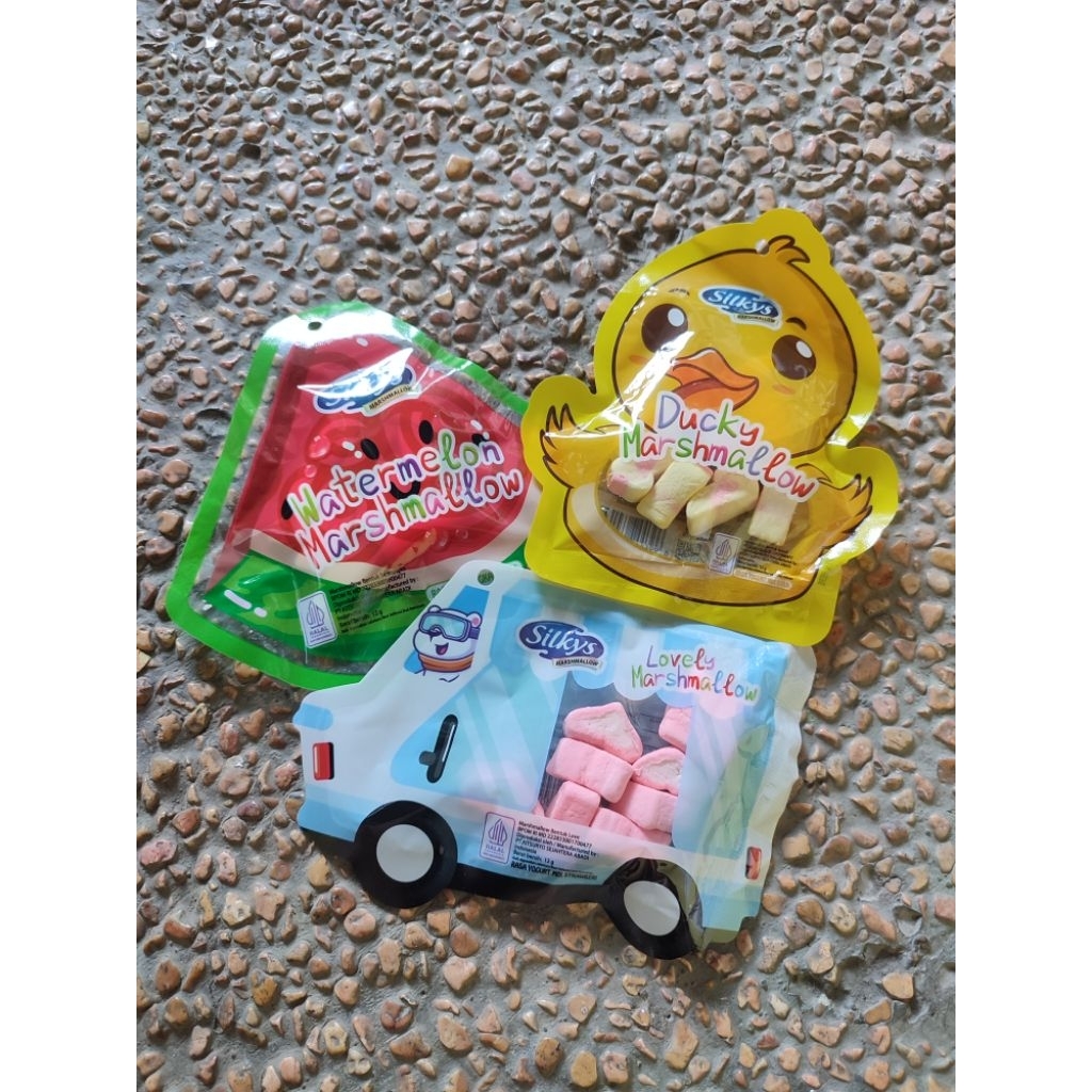 Marshmallow Silkys Eceran 5pcs