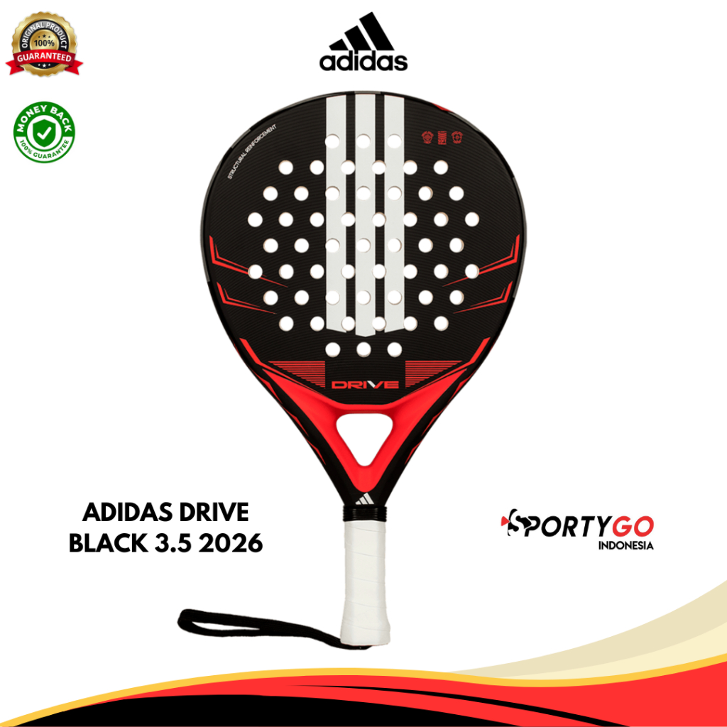 Padel Racket ADIDAS DRIVE BLACK 3.5 2026 | Raket Padel Adidas