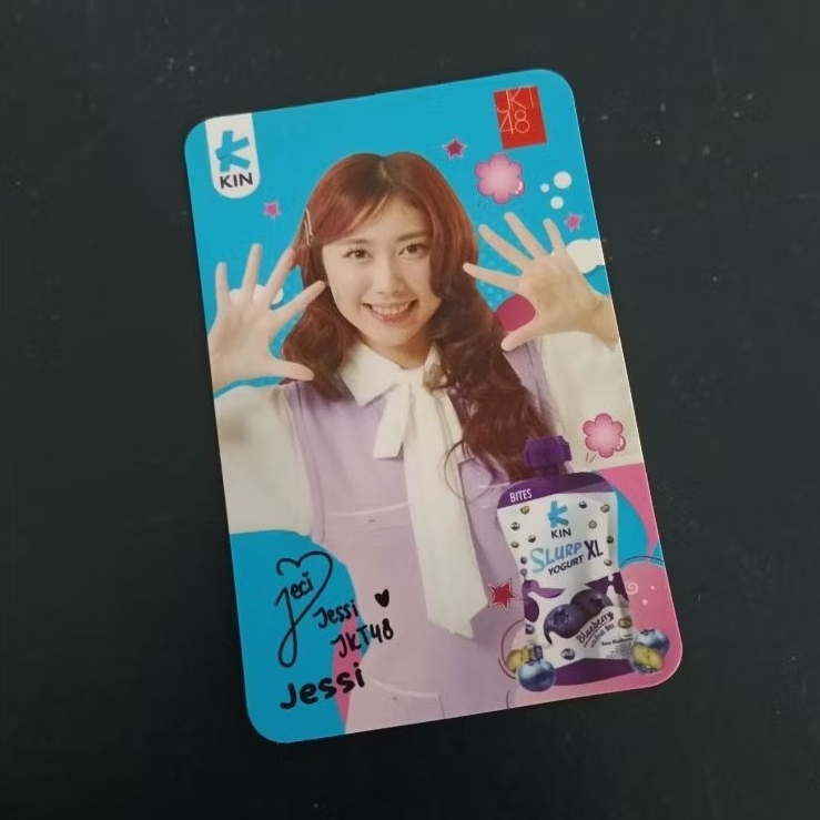 Kartu Kin JKT48 Jessi Signed Limited Edition