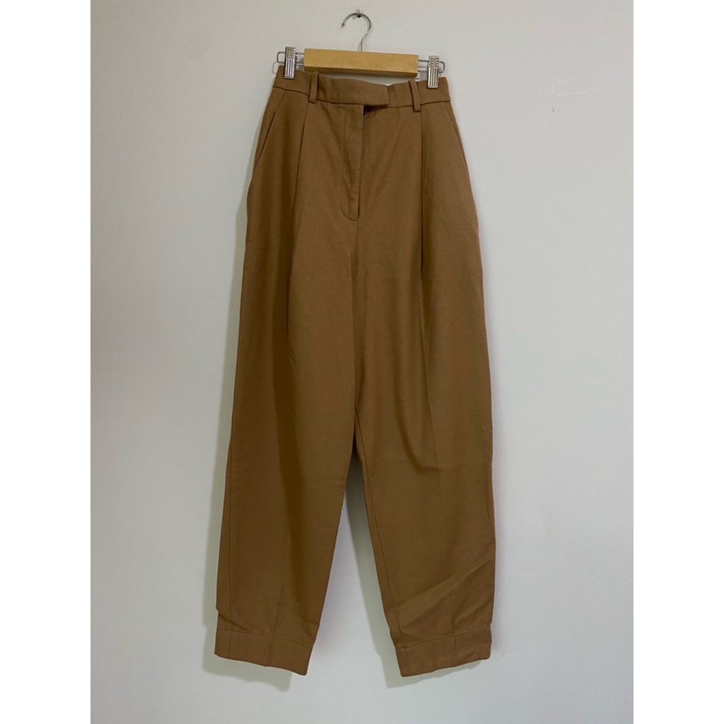 High waist brown pants - COS