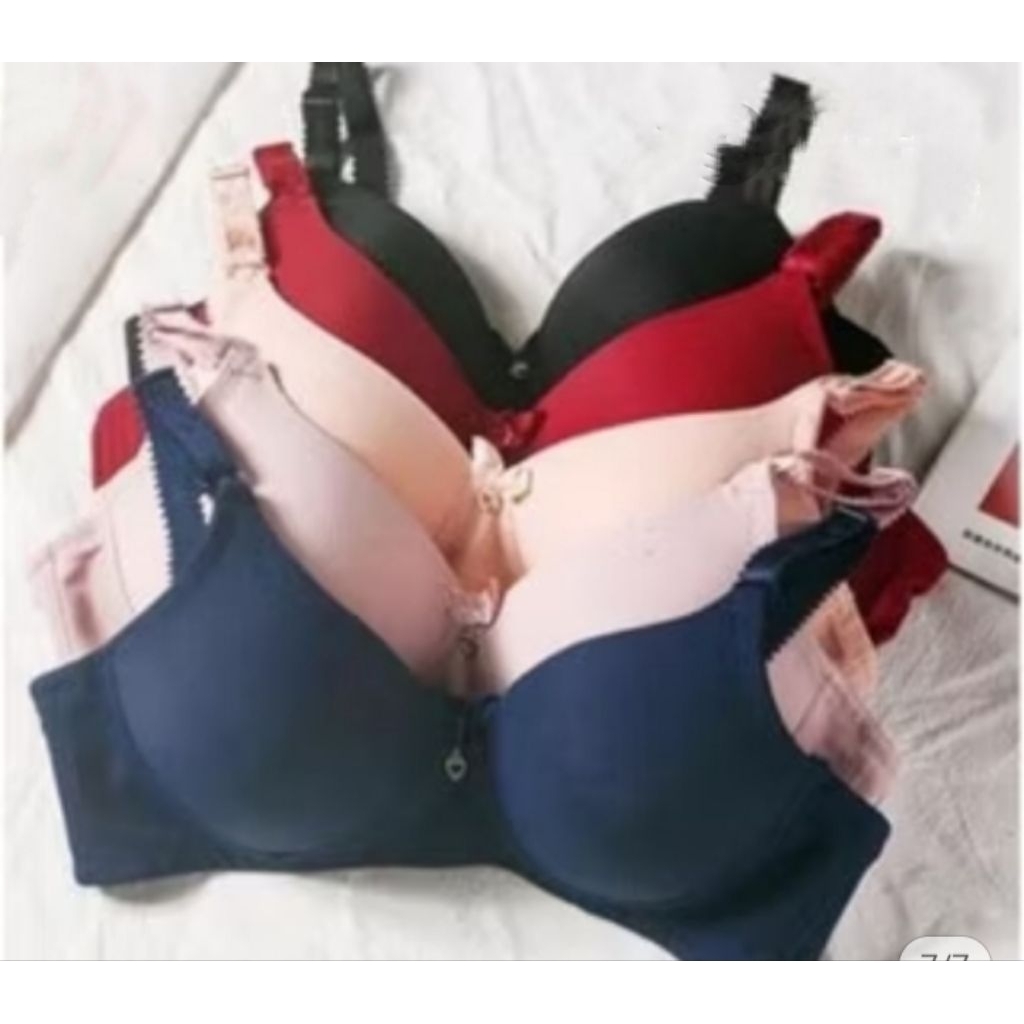 BRA TN 8813 BRA KAWAT CUP B KANCING 3 BRA PUSH UP CUP SETENGAH