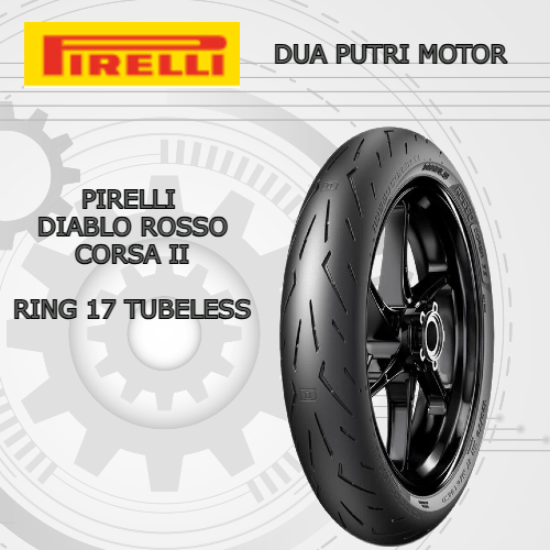 Pirelli Diablo Rosso Corsa II Ban Tubeless Ring 17