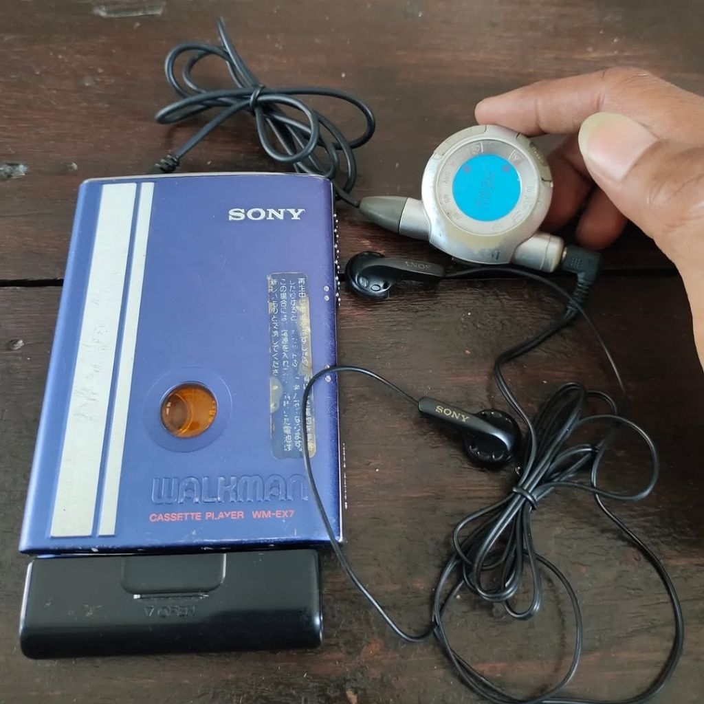 Walkman Sony wm- ex7 Japan Vintage. Koleksi Walkman