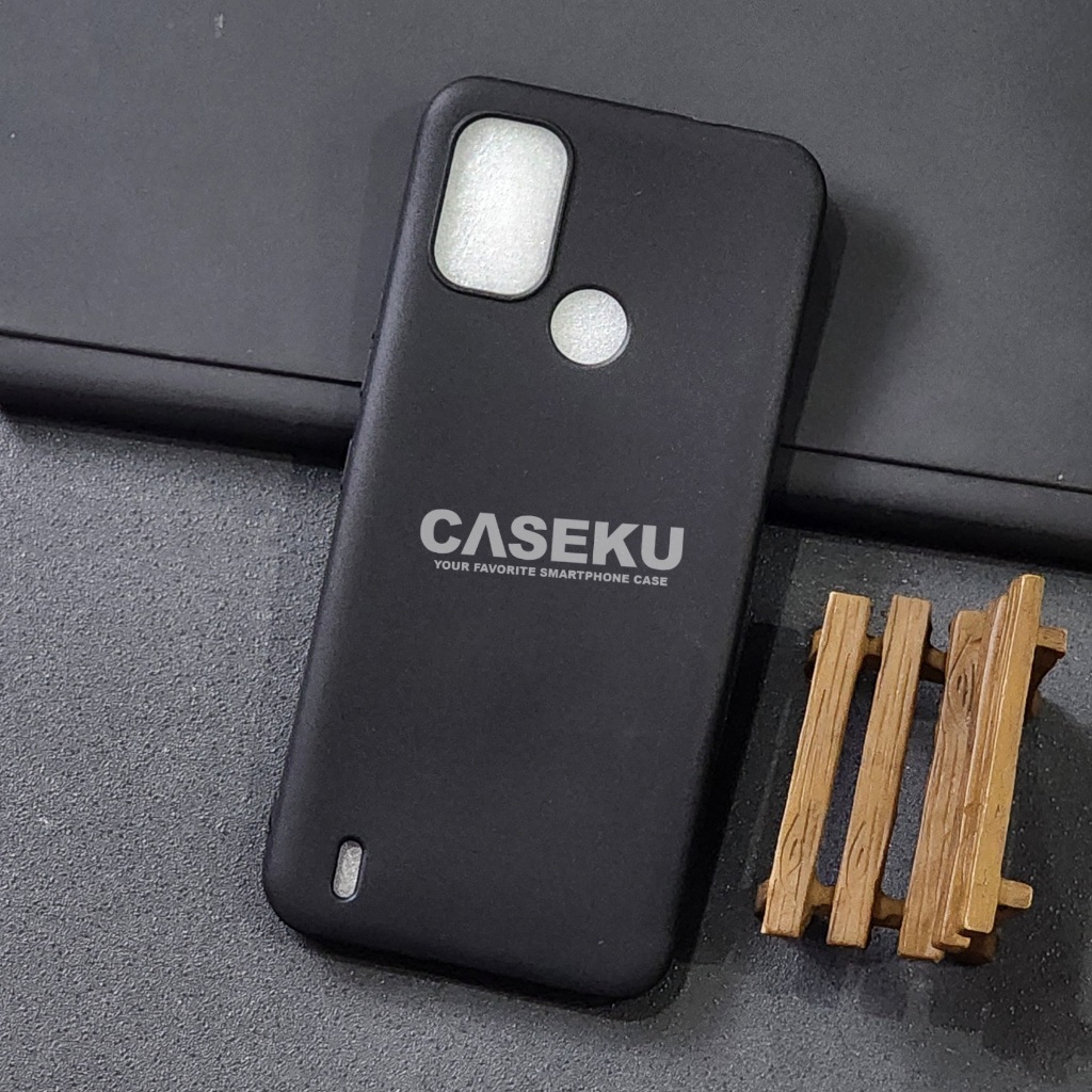 Nokia C21 Plus Nokia C31 Nokia C12 Case Softcase Candy Macaron Square Black Polos Case Nokia C21 Plu