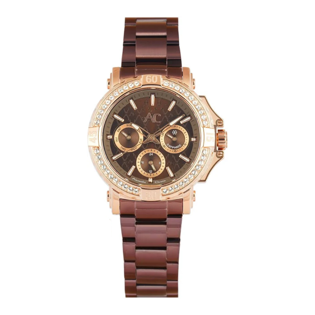Jam Tangan Wanita Analog Alexandre Christie 9205BF AC9205 AC 9205 BF 9205 BFBROBODR1 Original Garans