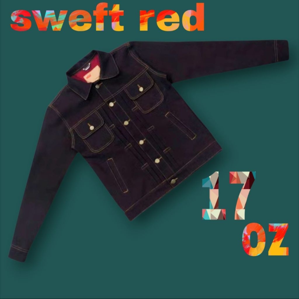 JACKET AKAI  SWEFT RED 17 OZ,