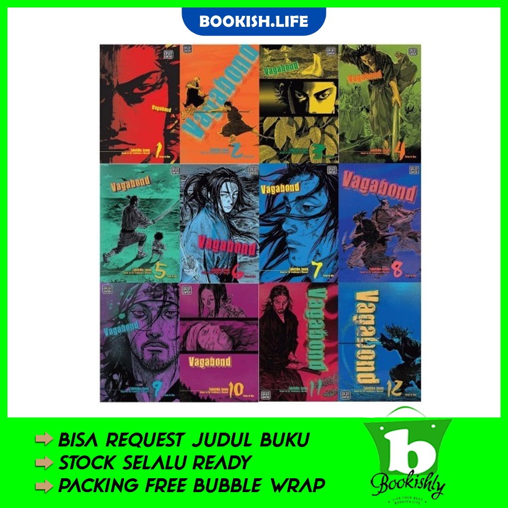Vagabond (VIZBIG Edition), 12 Book series