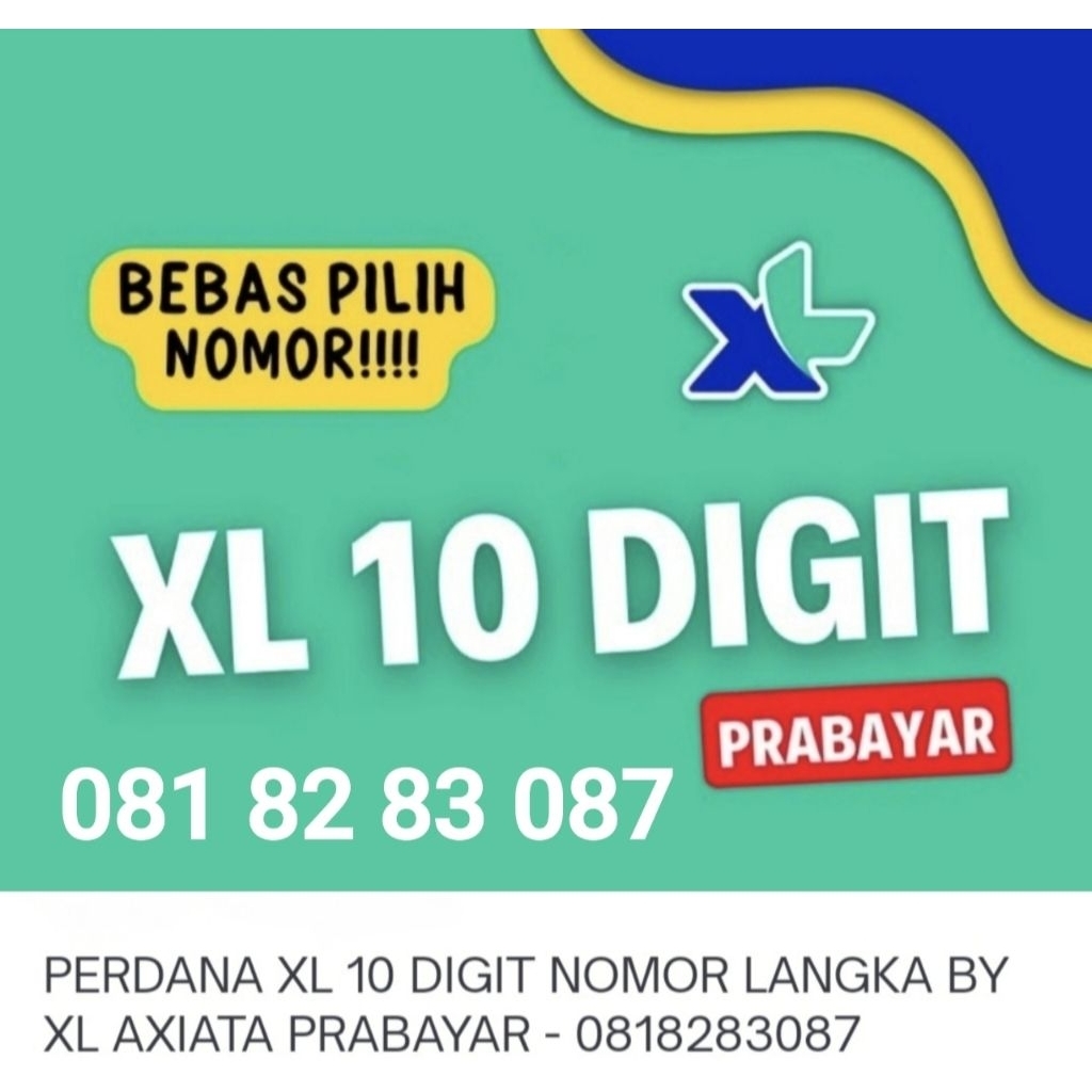 Kartu Perdana XL 10 Digit Langka