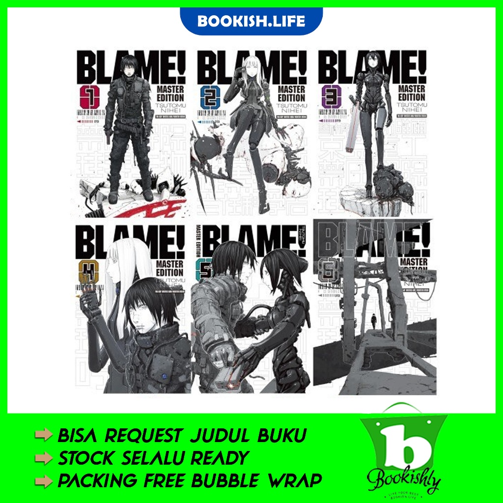 Komik BLAME: Master Edition (6 book series)