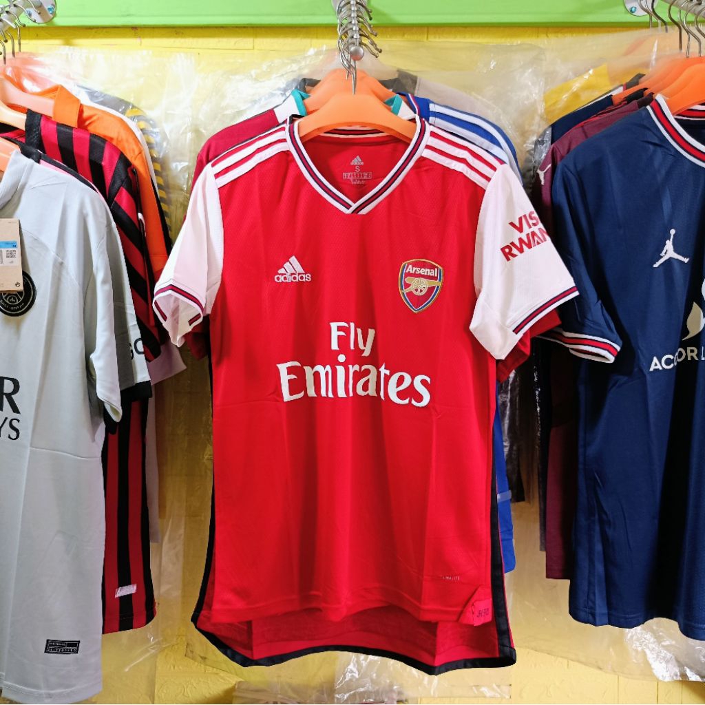 Jersey Arsenal 2019-2020 Home Juara Piala FA Grade Ori Thailand