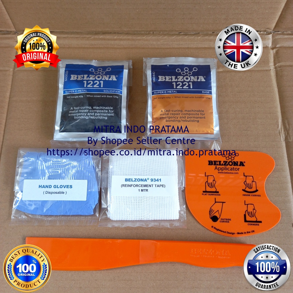 BELZONA 1221 SUPER E-METAL (SET STANDARD) 100% Jaminan Keaslian dari Belzona Limited - United Kingdo