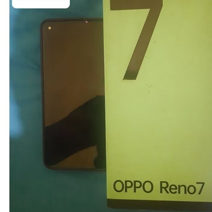 oppo reno 7 hp second normal 8/256 siap pakai