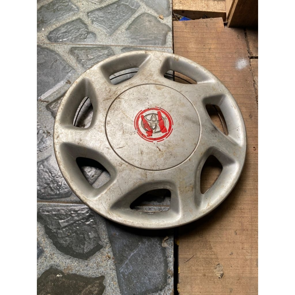 Wildof wheldof velg mobil Toyota kijang kapsul ring 14 original