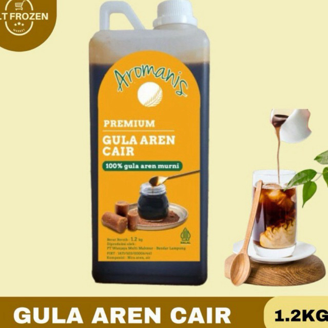AROMANIS GULA AREN CAIR 100% ASLI 1.2 kg
