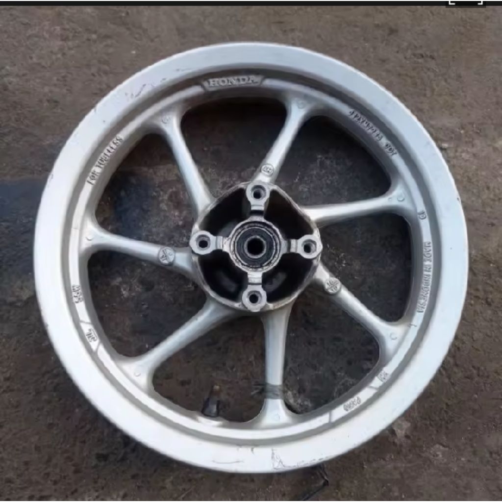 Velg Pelek Depan Motor Scoopy Donat Ring12 K93 Cabutan Original