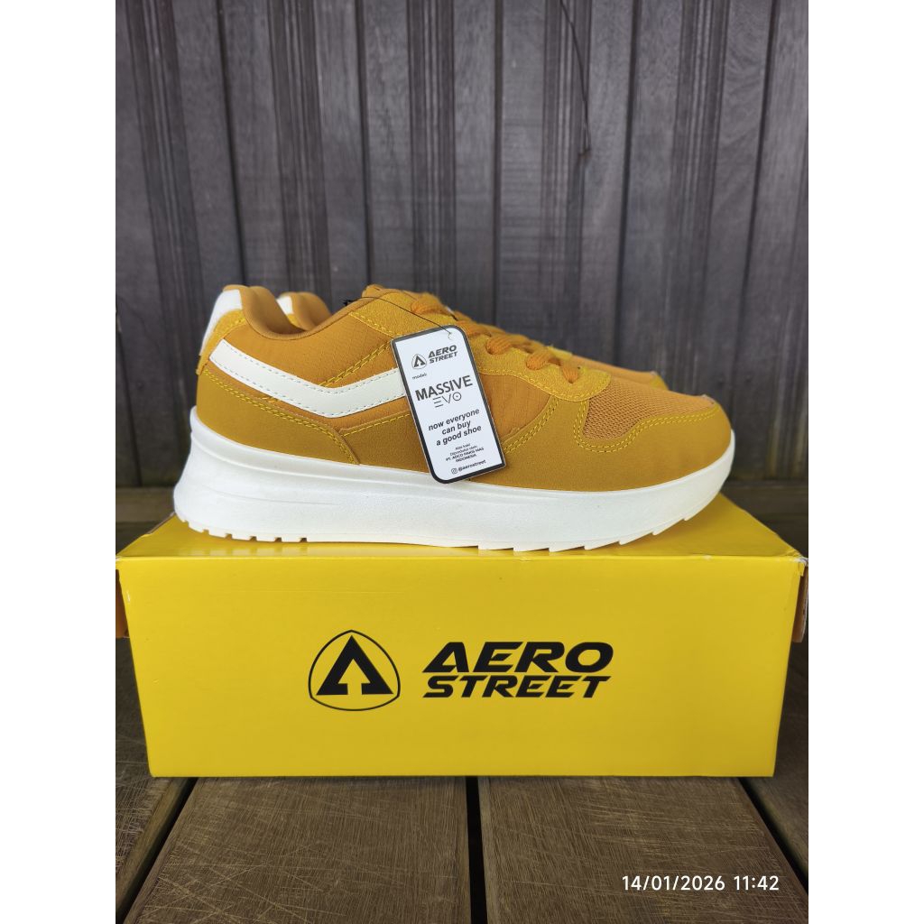 Aerostreet Massive Evo Natural Mustard Emas