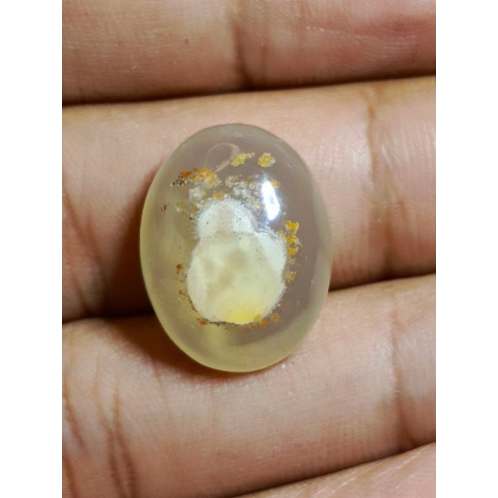 Batu akik jamal klanceng putih Top HQ